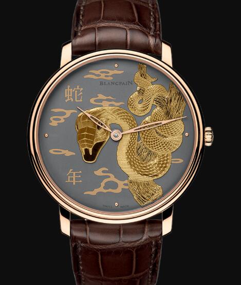 Review Blancpain Métiers d'Art Watches for sale Blancpain Damasquinée Replica Watch Cheap Price 6615B 3612 55B